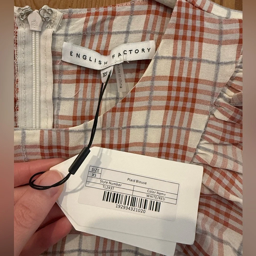 English Factory Ruffle Top - Picture 2 of 3